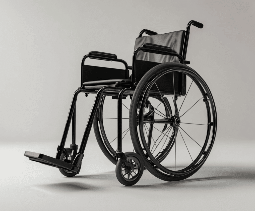 u9888382656_black_wheelchair_on_neutral_background_--ar_65_--_c61b5198-9da1-4bc9-86be-1eac2470f294_1